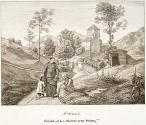 Mercoledì: Sentiero sul Mönchsberg vicino a Salisburgo