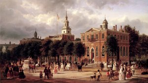 Independence Hall a Filadelfia