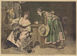 Propos Galants da Ferdinand Roybet