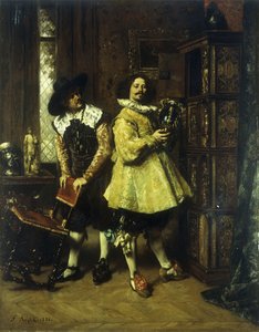 I conoscitori da Ferdinand Roybet