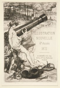 Pagina del titolo di Illustration Nouvelle da Ferdinand Roybet