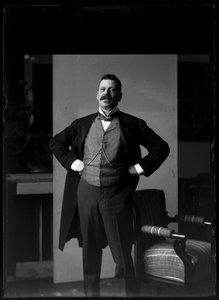 Ritratto di Charles Wittgenstein (1847-1913) da Ferdinand Schmutzer