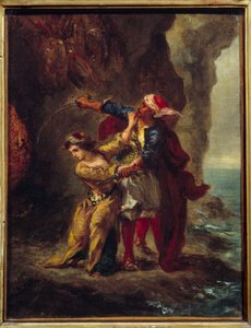 La sposa di Abydos. Illustrazione del libro di George Gordon Byron noto come Lord Byron 