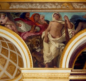 Allegoria della Giustizia (dettaglio dell