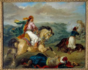 Un episodio della guerra in Grecia da Ferdinand Victor Eugene Delacroix