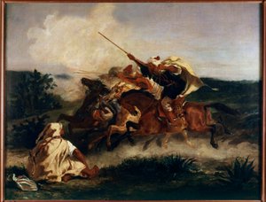 Fantasia araba da Ferdinand Victor Eugene Delacroix