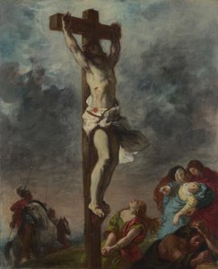 Cristo sulla croce, 1853 da Ferdinand Victor Eugene Delacroix