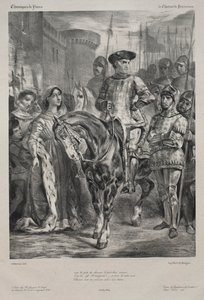 Duguesclin, 1829 da Ferdinand Victor Eugene Delacroix
