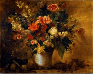 Fiori e frutti da Ferdinand Victor Eugene Delacroix
