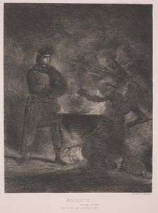 Macbeth da Ferdinand Victor Eugene Delacroix