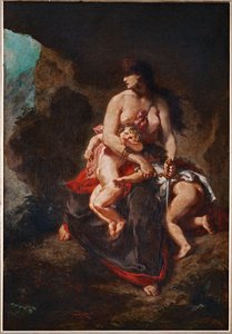 Medea furieuse - Medea iraconda ... da Ferdinand Victor Eugene Delacroix