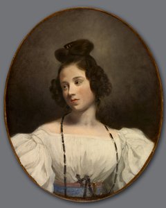 Mlle. Alexandrine-Julie de la Boutraye, c.1832-1834 da Ferdinand Victor Eugene Delacroix