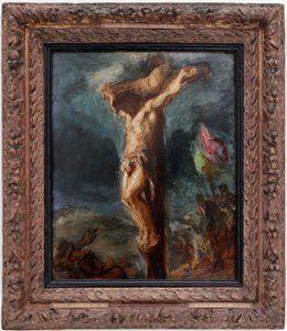 La crocifissione da Ferdinand Victor Eugene Delacroix