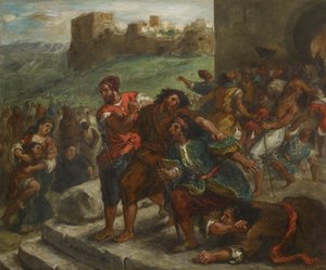 I fanatici di Tangeri da Ferdinand Victor Eugene Delacroix