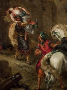 Il ratto di Rebecca da Ferdinand Victor Eugene Delacroix