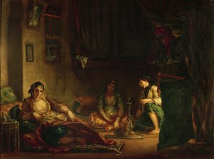 Le donne di Algeri nel loro harem, 1847-49