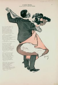 Un domino elegante da Ferdinand von Reznicek