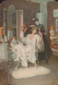 Alla toilette da Ferdinand von Reznicek