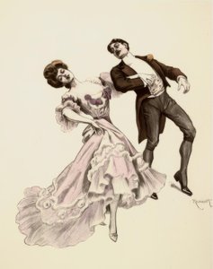 F. v. Reznicek, Cake walk / da: 6 immagini di danza da Ferdinand von Reznicek