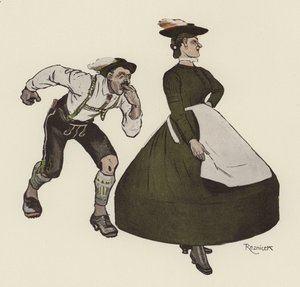 Schuhplattler da Ferdinand von Reznicek