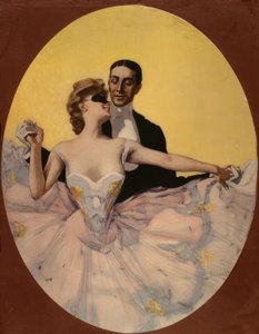 Coppia di ballerini da Ferdinand von Reznicek