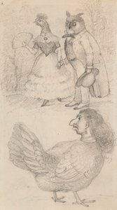 Caricature da Ferdinand von Wright
