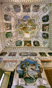 Vista della Sala degli Stucchi