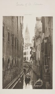 Canale di San Salvatore da Ferdinando Ongania