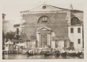 Chiesa di San Marcuola da Ferdinando Ongania