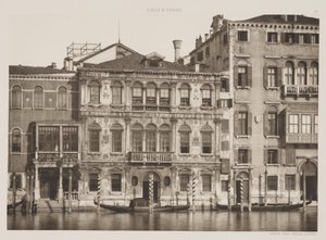 Palazzo Grimani, Canal Grande, 1891 da Ferdinando Ongania