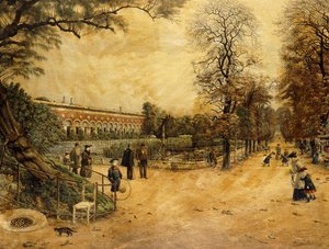 I giardini del Lussemburgo, Parigi, 1904