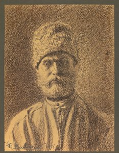 Ritratto di un prigioniero russo da Fernand Barbier