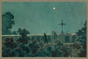 Il calvario di Vailly la notte del 27 ottobre da Fernand Barbier