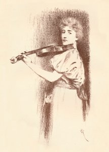 Un Violinista da Fernand Khnopff