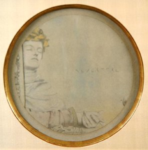Sognatore, c.1900 da Fernand Khnopff