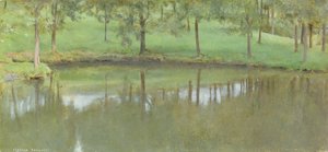 Fosset; Acqua Ferma, c.1894 da Fernand Khnopff