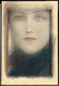 Testa di una donna, c.1910 da Fernand Khnopff