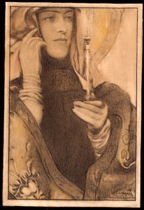 Incenso, 1917 da Fernand Khnopff