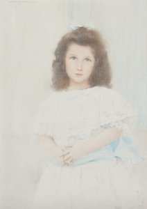 Ritratto di Renée Lambert de Rothschild, figlia del fondatore della banca Lambert, 1907 da Fernand Khnopff