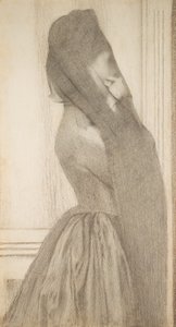 Il velo da Fernand Khnopff