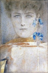 Maschera bianca da Fernand Khnopff