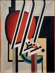Composizione astratta da Fernand Leger