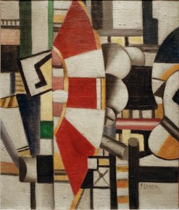 Das rote Rad von Fernand Leger