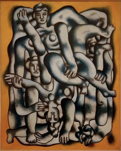 Gli acrobati in grigio da Fernand Leger