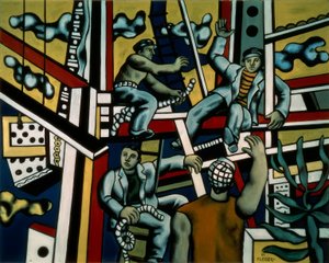 Gli operai edili da Fernand Leger
