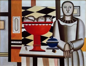 Donna con cesto di frutta da Fernand Leger