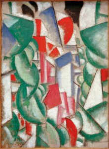 Case sotto gli alberi da Fernand Leger