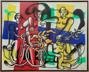Le belle cicliste da Fernand Leger