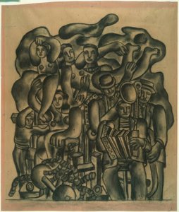 I saltimbanchi da Fernand Leger
