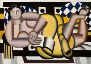 Donna sdraiata da Fernand Leger